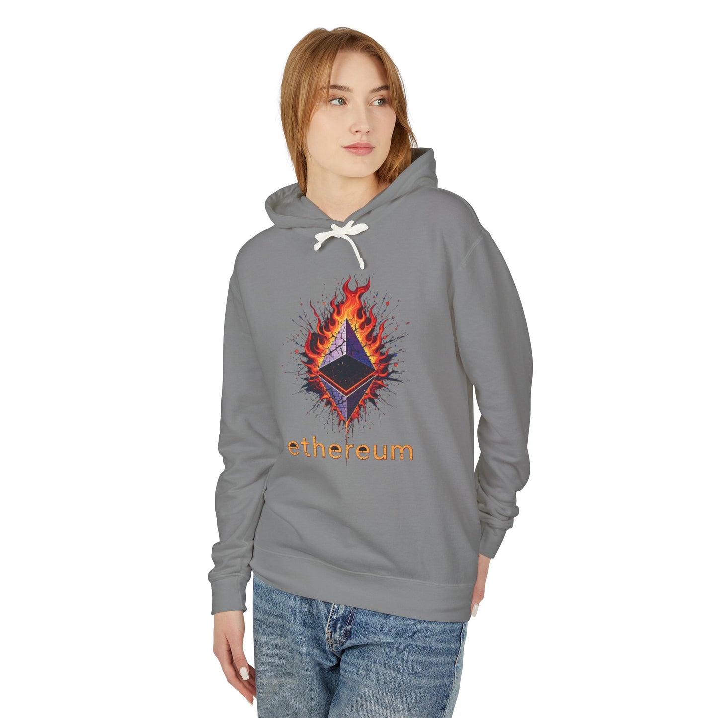 Unisex Lightweight Hooded Sweatshirt