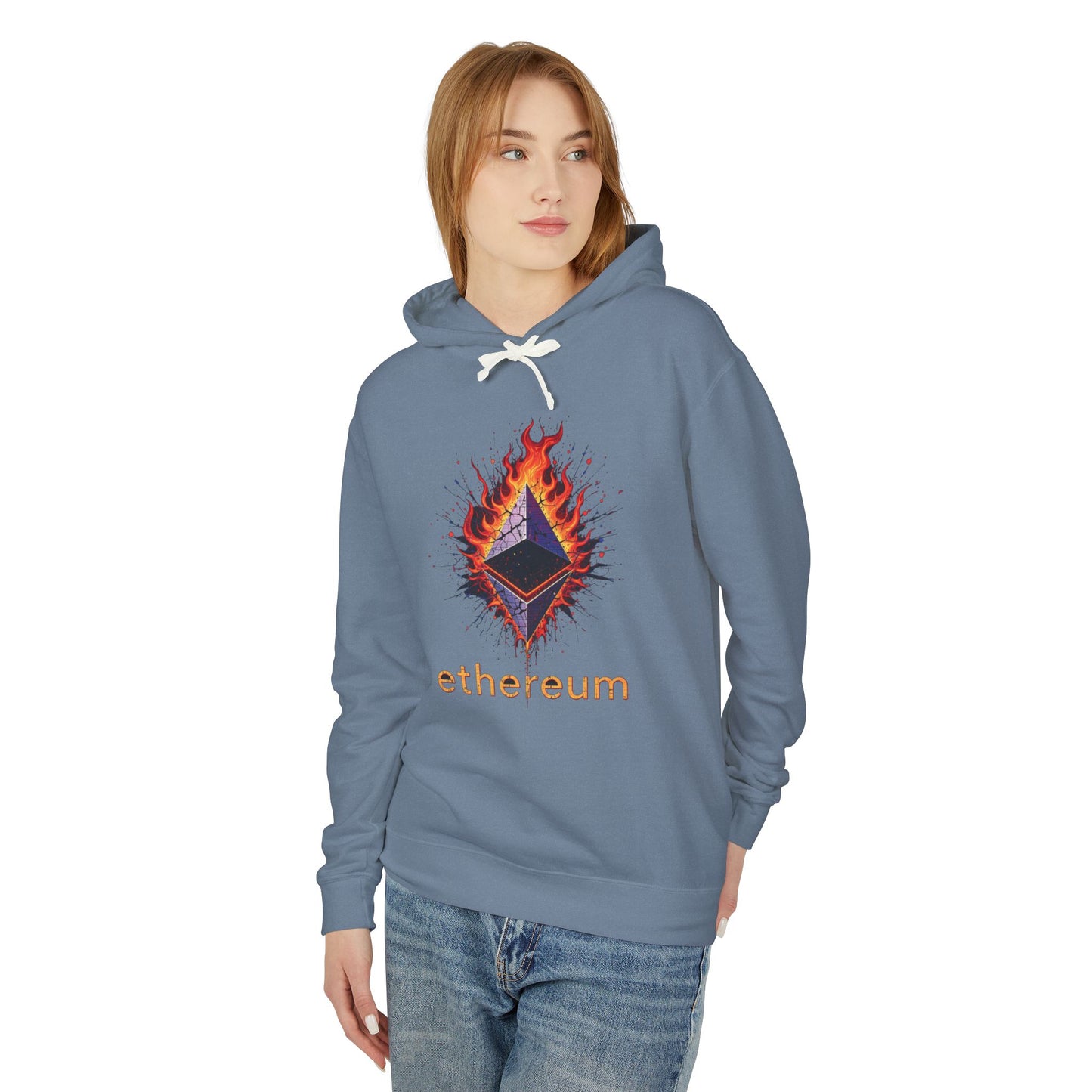 Unisex Lightweight Hooded Sweatshirt